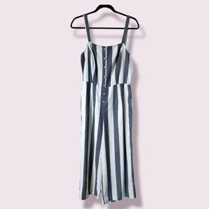 NWT mine Striped Cotton Jumpsuit